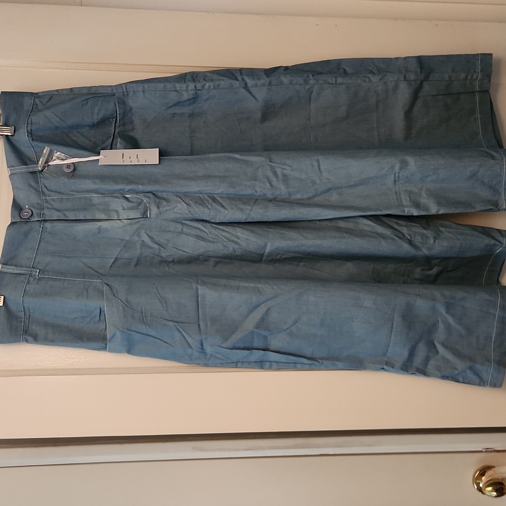 Unique Vintage retro culottes and matching belt